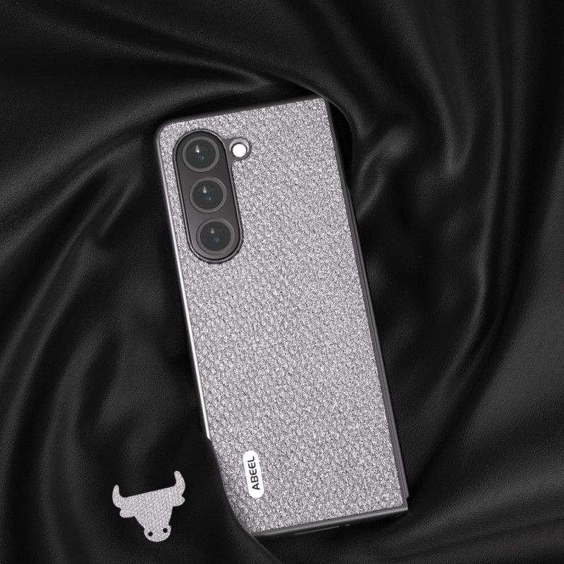 Etui Samsung Galaxy Z Fold 5 Sztuczna Skóra Abeel Etui Ochronne