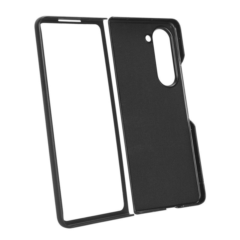 Etui Samsung Galaxy Z Fold 5 Tekstura Liczi Ze Sztucznej Skóry