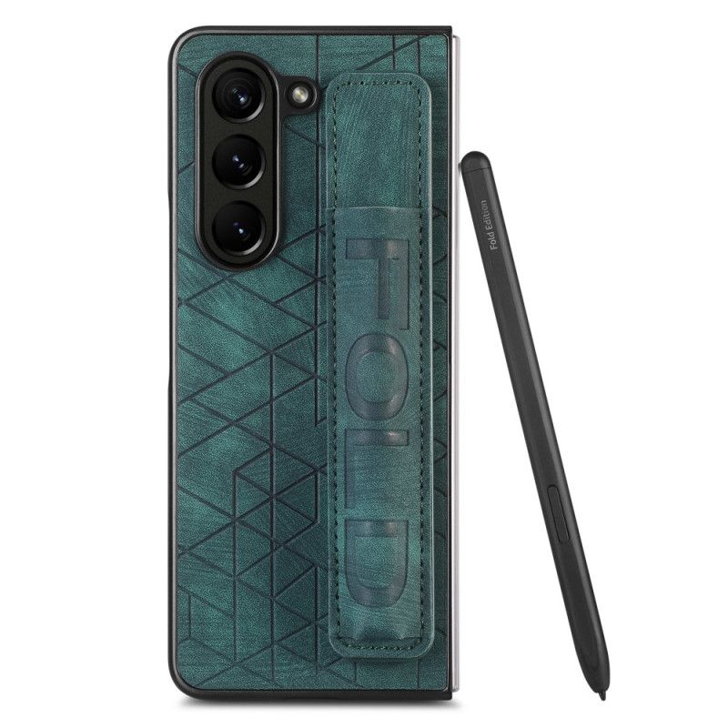 Etui Samsung Galaxy Z Fold 5 Uchwyt Na Rysik Z Paskiem Etui Ochronne