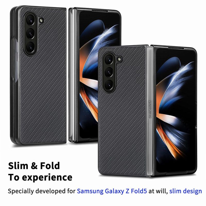 Futerały Samsung Galaxy Z Fold 5 Etui Na Telefon Klasyczne Włókno Węglowe