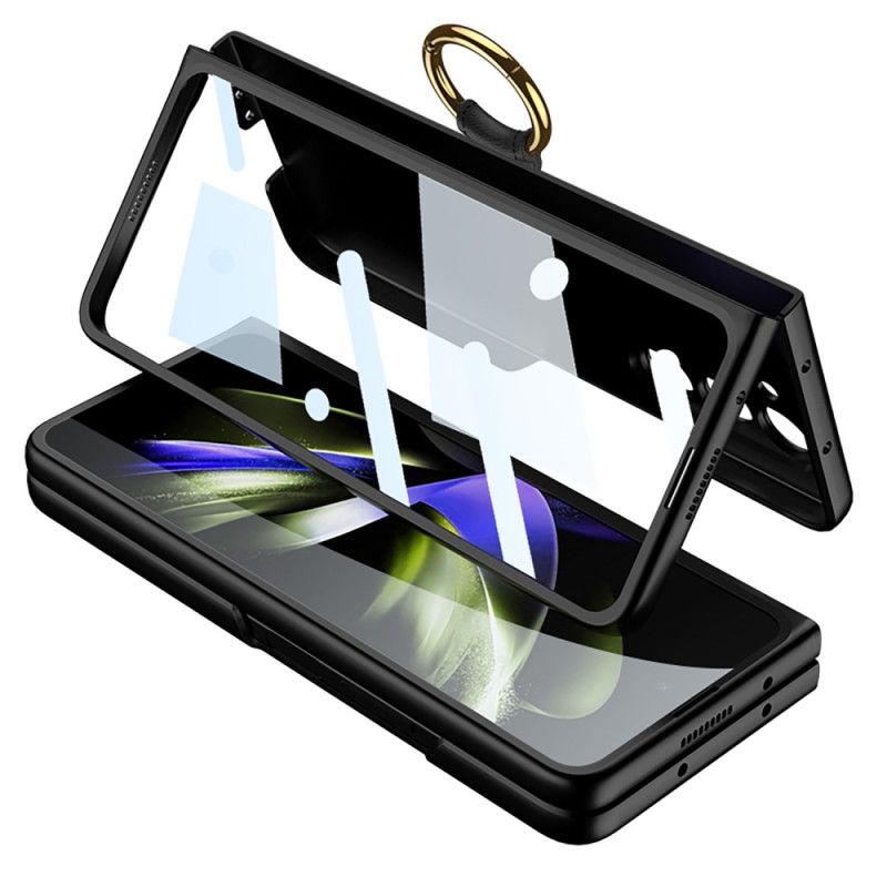 Futerały Samsung Galaxy Z Fold 5 Etui Na Telefon Klasyczny Z Pierścieniem Gkk