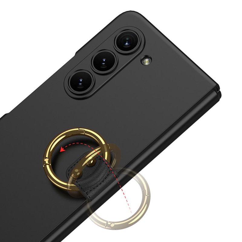 Futerały Samsung Galaxy Z Fold 5 Etui Na Telefon Klasyczny Z Pierścieniem Gkk