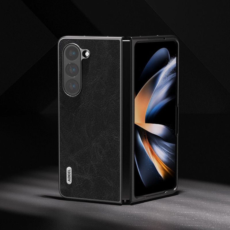 Futerały Samsung Galaxy Z Fold 5 Etui Na Telefon Liczi Ze Sztucznej Skóry Abeel