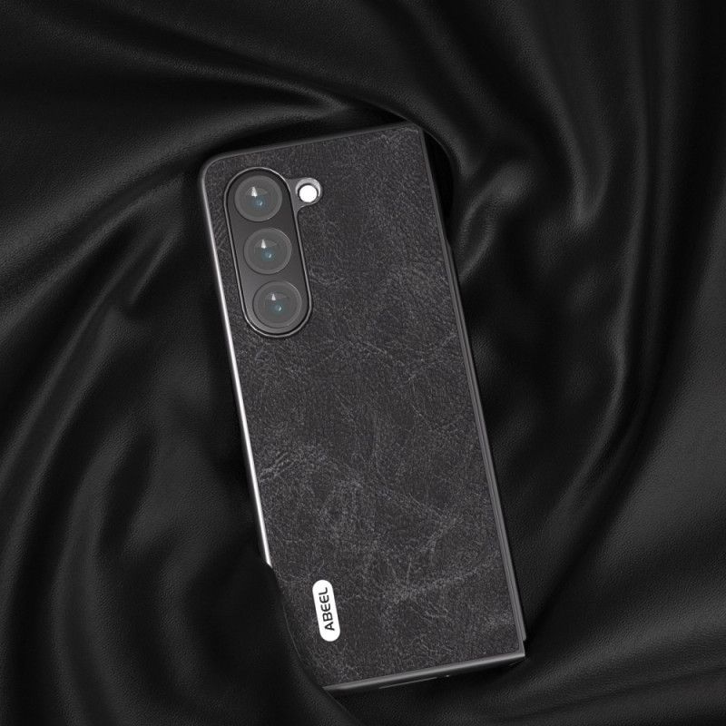 Futerały Samsung Galaxy Z Fold 5 Etui Na Telefon Liczi Ze Sztucznej Skóry Abeel