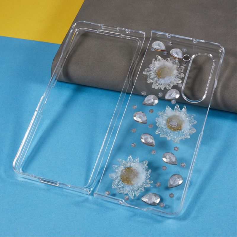 Futerały Samsung Galaxy Z Fold 5 Etui Na Telefon Uroki Stokrotki