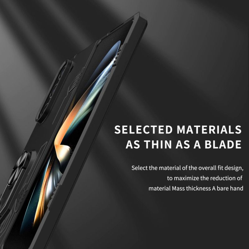 Futerały Samsung Galaxy Z Fold 5 Etui Na Telefon Wsparcie Pierścienia Obrońcy