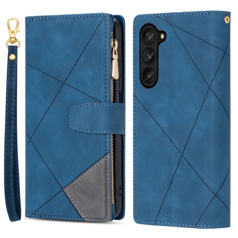 Obudowa Samsung Galaxy Z Fold 5 Etui Na Telefon Portmonetka Na Monety Z Paskiem
