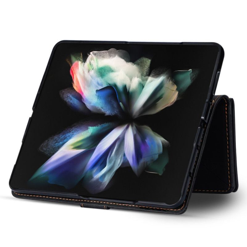 Obudowa Samsung Galaxy Z Fold 5 Etui Na Telefon Portmonetka Na Monety Z Paskiem