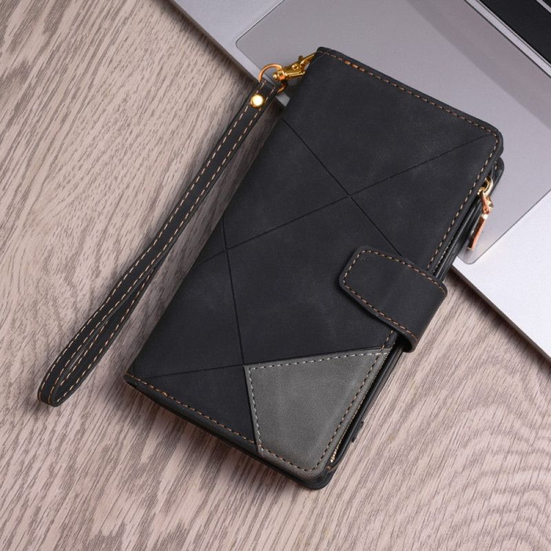 Obudowa Samsung Galaxy Z Fold 5 Etui Na Telefon Portmonetka Na Monety Z Paskiem