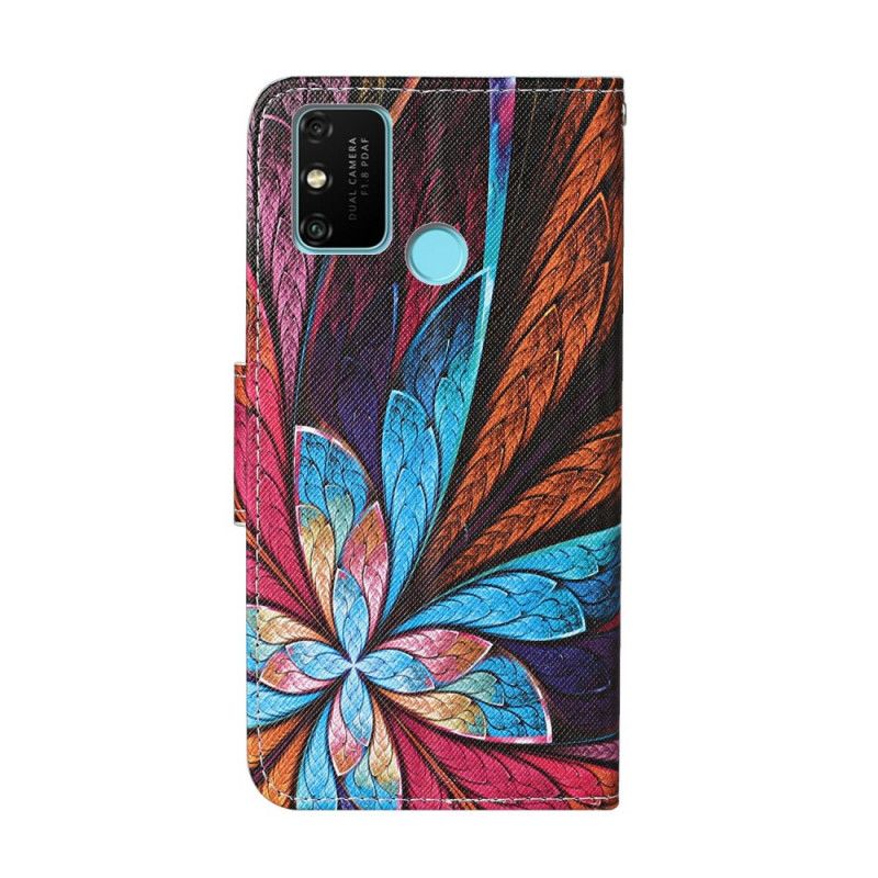 Etui Folio Honor 9A Kwiat Pawia