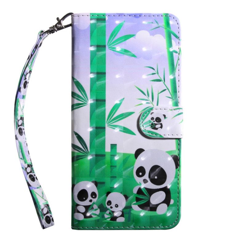 Etui Folio Honor 9A Rodzina Pandy Etui Ochronne