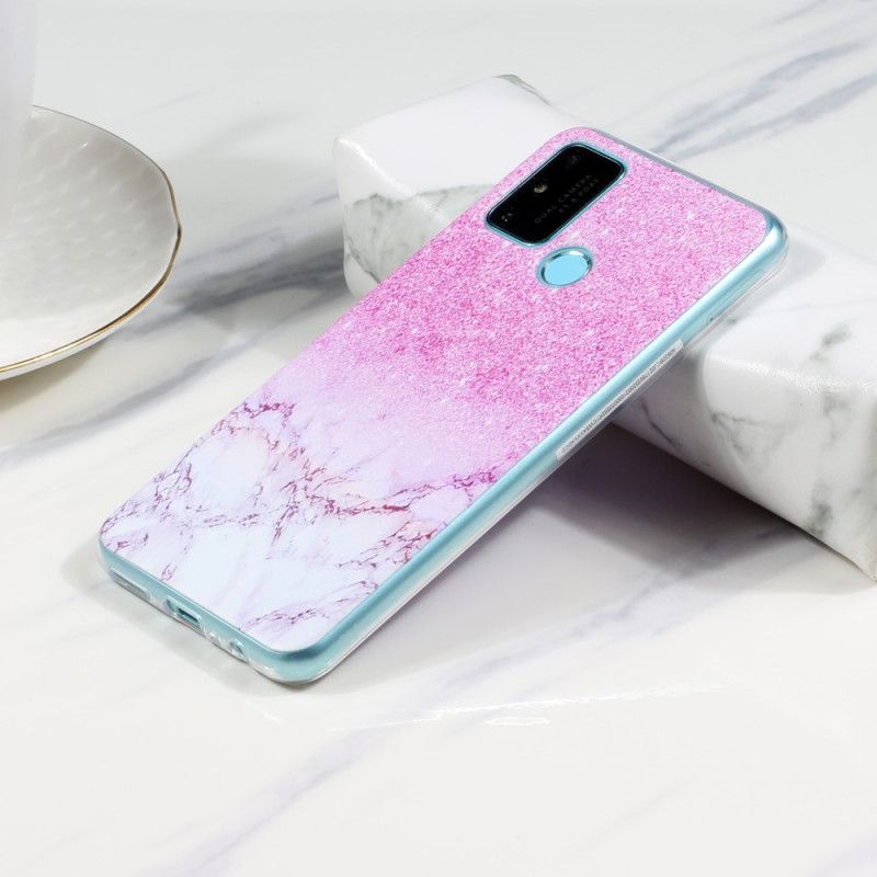 Futerały Honor 9A Etui na Telefon Marmur