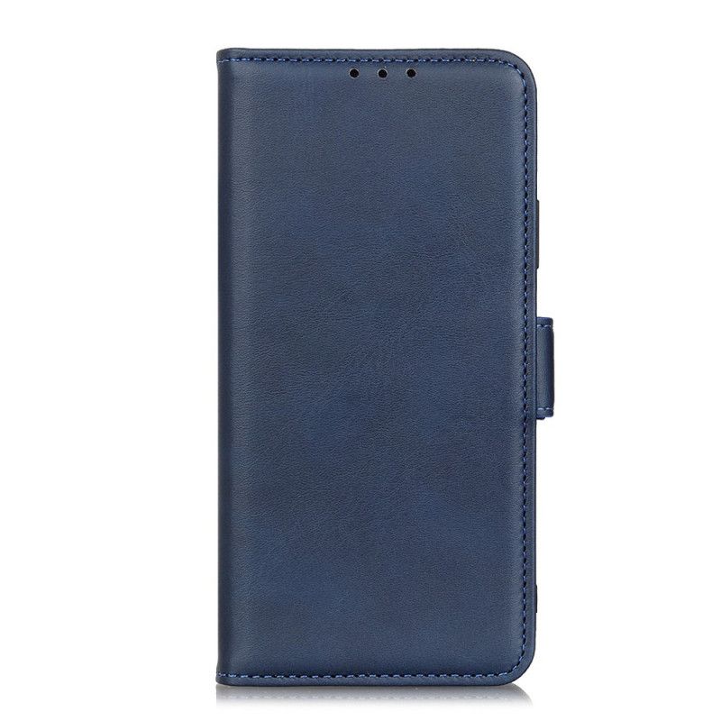 Etui Folio Xiaomi Redmi 9C Czerwony Czarny Podwójna Klapa Etui Ochronne