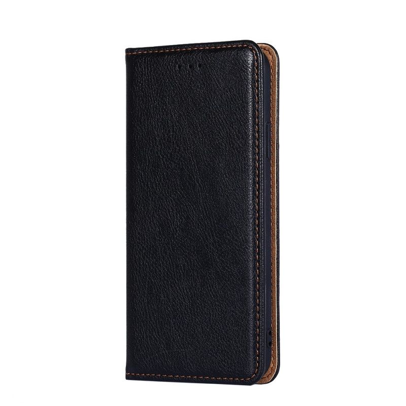 Flip Kotelot Xiaomi Redmi 9C Czerwony Czarny Styl Vintage Ze Skóry Etui Ochronne