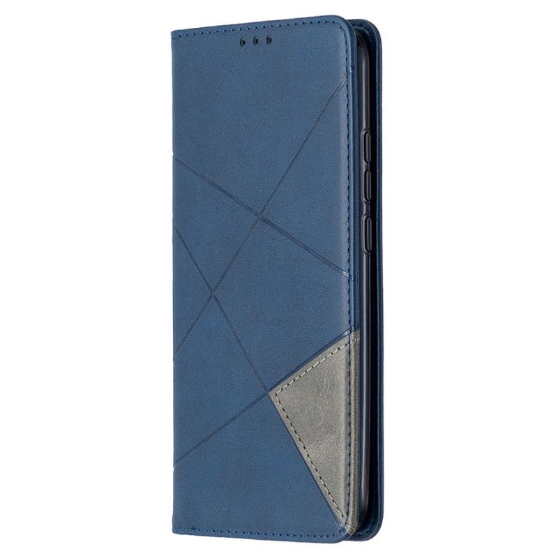 Flip Kotelot Xiaomi Redmi 9C Szary Czarny Etui na Telefon Styl Artysty