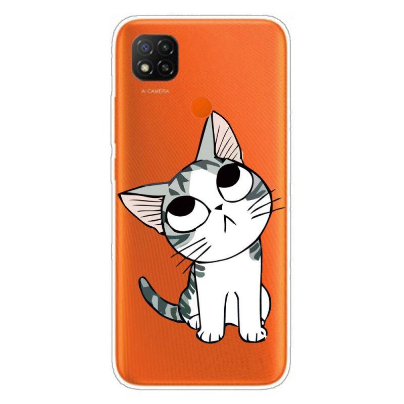 Futerały Xiaomi Redmi 9C Etui na Telefon Obserwuj Koty