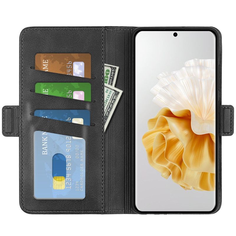 Etui Folio Huawei Pura 70 Podwójne Zapięcie