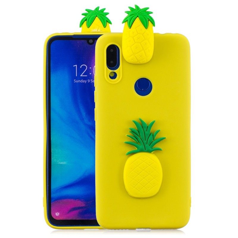 Etui Xiaomi Redmi Note 7 Ananas 3D
