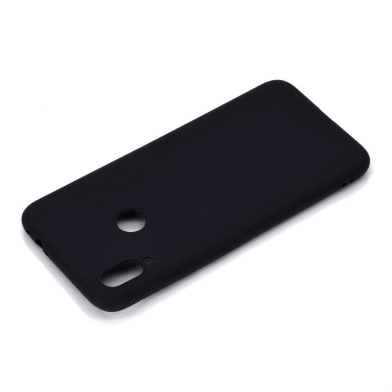 Futerały Xiaomi Redmi Note 7 Biały Czarny Etui na Telefon Matowy Silikon