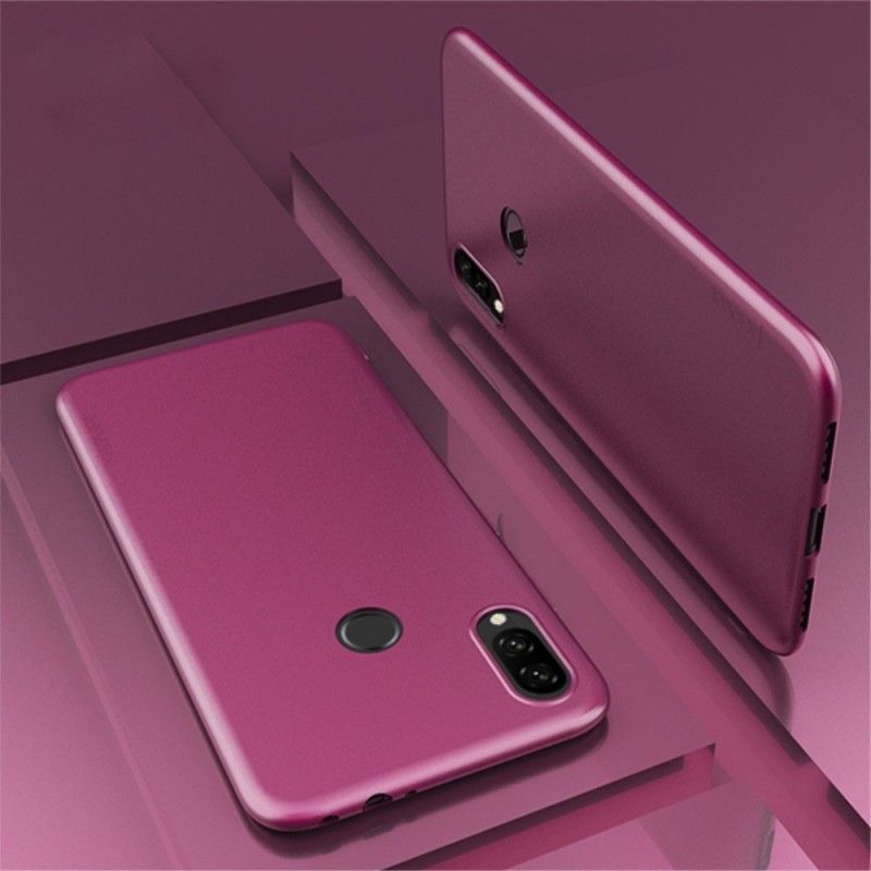 Futerały Xiaomi Redmi Note 7 Czarny Etui na Telefon Bardzo Drobny Szron Na Poziomie X