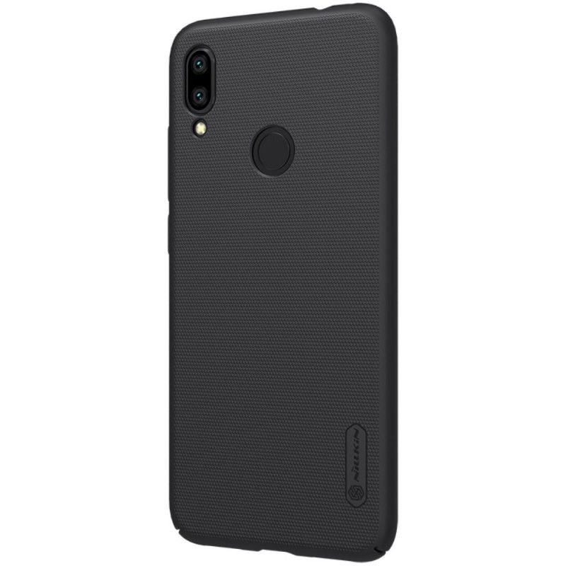 Futerały Xiaomi Redmi Note 7 Czarny Etui na Telefon Sztywny Matowy Nillkin