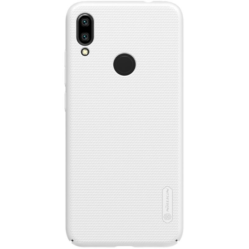 Futerały Xiaomi Redmi Note 7 Czarny Etui na Telefon Sztywny Matowy Nillkin