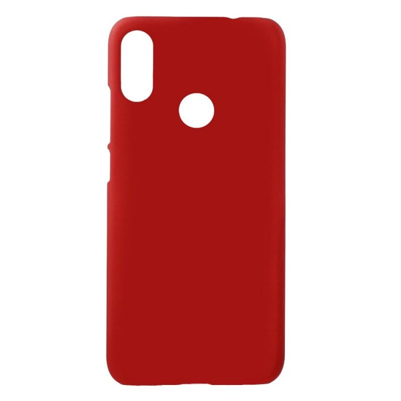 Futerały Xiaomi Redmi Note 7 Czerwony Czarny Klasyczny Sztywny