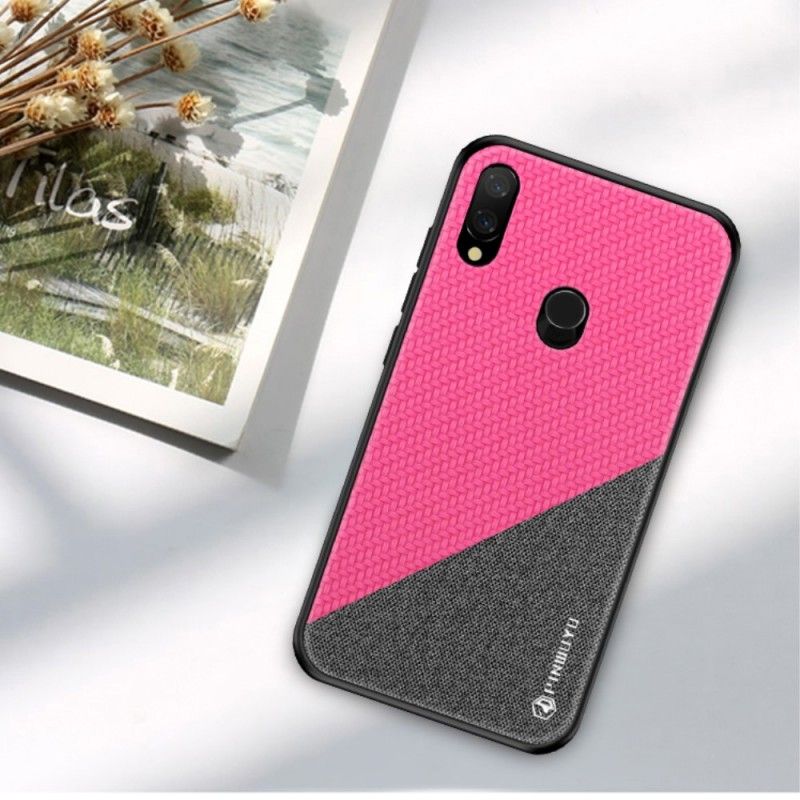 Futerały Xiaomi Redmi Note 7 Magenta Czarny Etui na Telefon Seria Mofi Honor