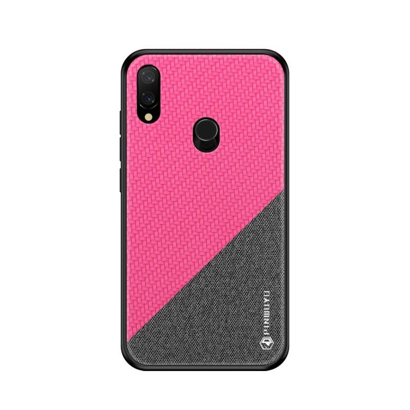 Futerały Xiaomi Redmi Note 7 Magenta Czarny Etui na Telefon Seria Mofi Honor