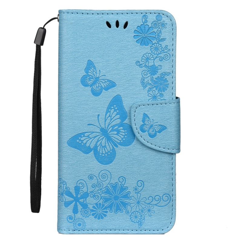 Etui Folio iPhone 11 Pro Max Szary Czarny Odkrycie Motylkowych Stringów Etui Ochronne