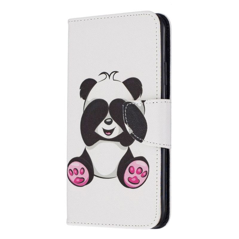 Etui Folio iPhone 11 Pro Max Zabawna Panda