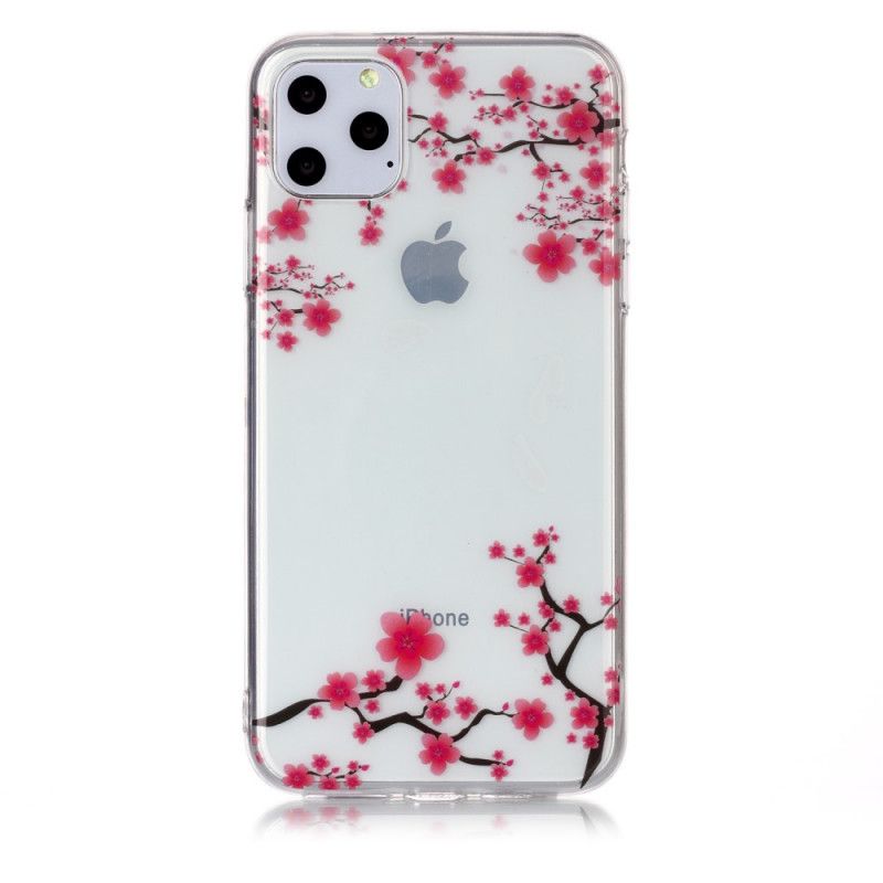 Etui iPhone 11 Pro Max Przezroczyste Kwitnące Drzewo