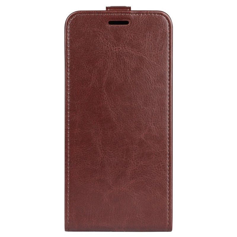 Etui Folio do Xiaomi Redmi Note 12 5G Skórzany Futerał Pionowa Klapa