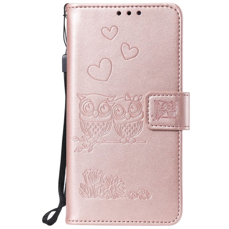 Etui Folio Xiaomi Redmi Note 8 Magenta Szary Sowy Zakochane W Stringach Etui Ochronne