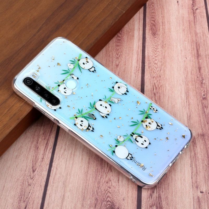 Etui Xiaomi Redmi Note 8 Pandy Na Sznurku Etui Ochronne