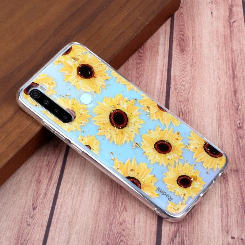 Etui Xiaomi Redmi Note 8 Wiele Słoneczników