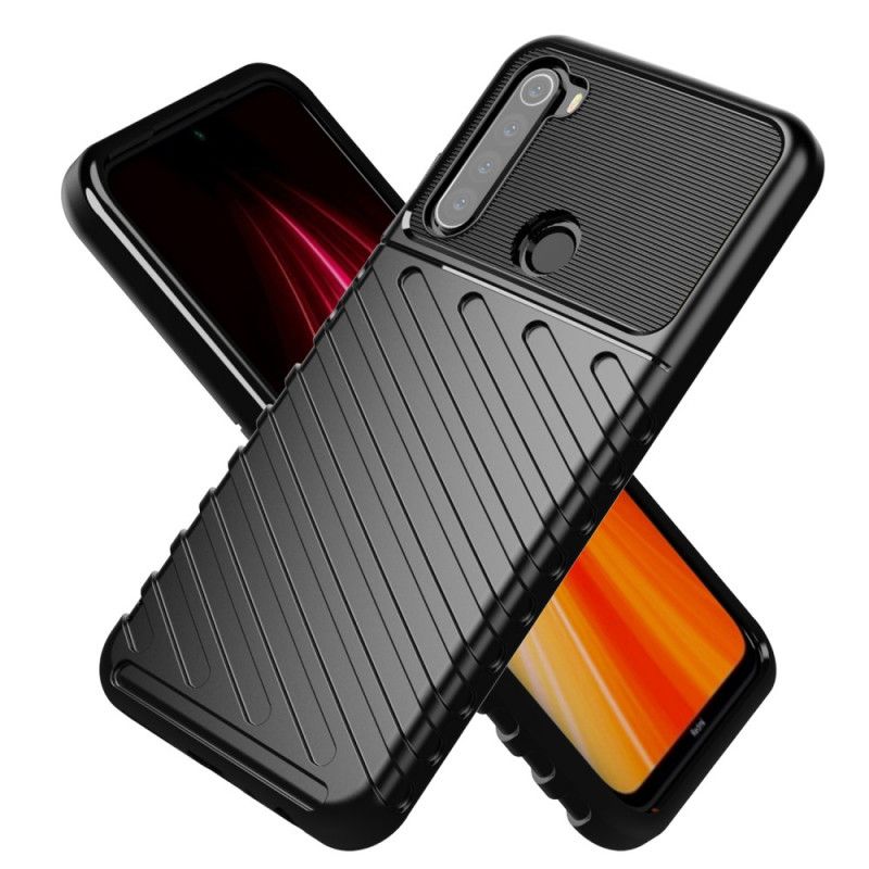 Etui Xiaomi Redmi Note 8 Zielony Czarny Seria Grzmotów