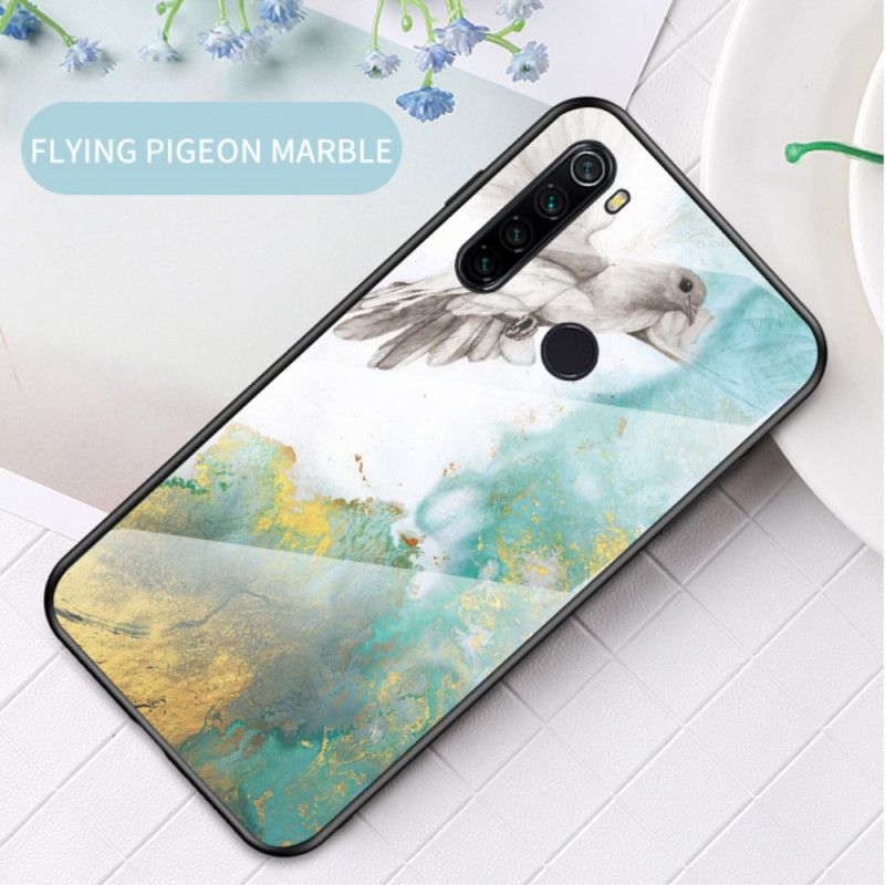 Futerały Xiaomi Redmi Note 8 Biały Czarny Marmur