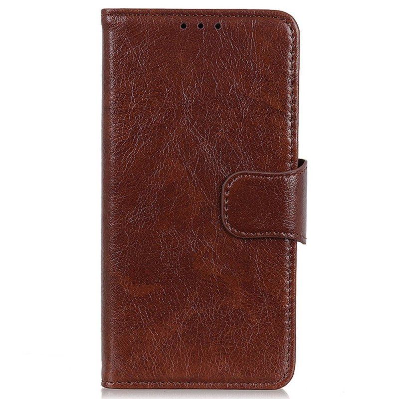 Etui Folio do Samsung Galaxy M13 Prawdziwa Skóra Nappa