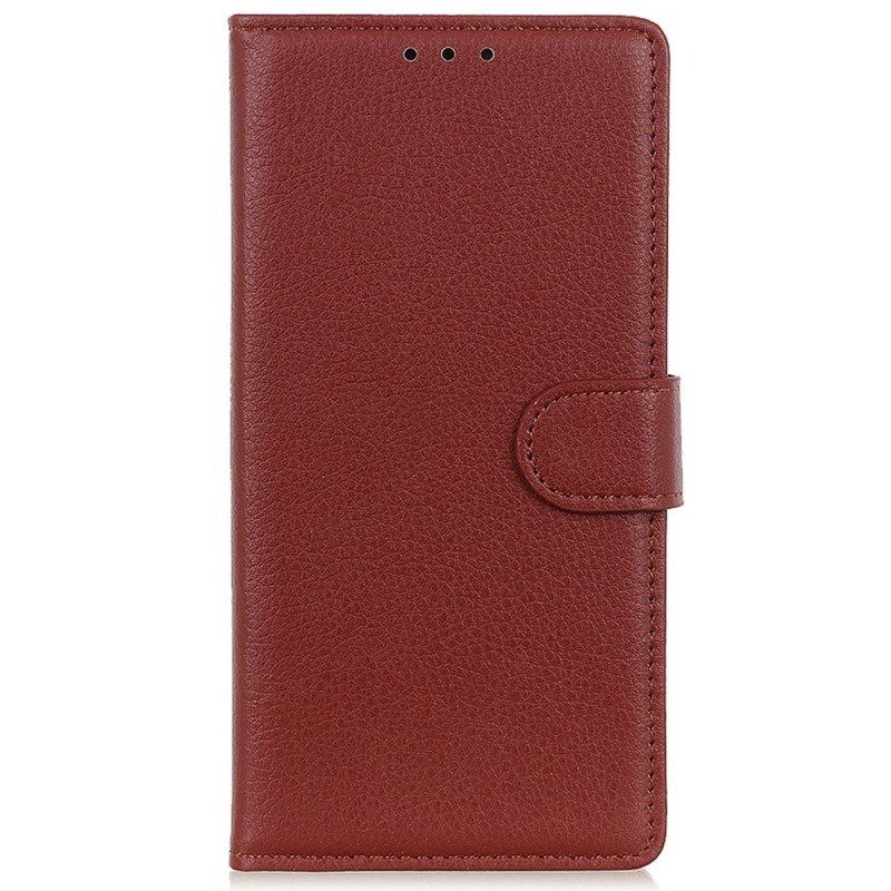 Etui Folio do Samsung Galaxy M13 Tradycyjna Sztuczna Skóra