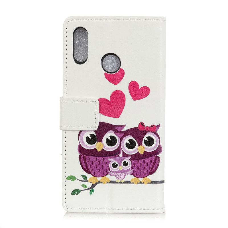 Etui Folio Samsung Galaxy A10s Rodzina Sów