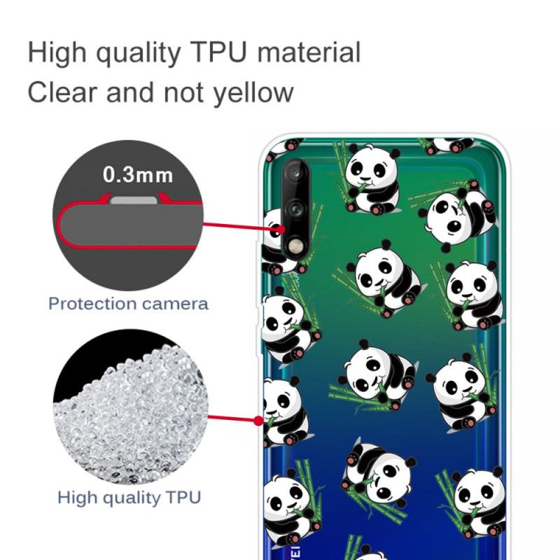 Etui Huawei P40 Lite E / Y7p Małe Pandy