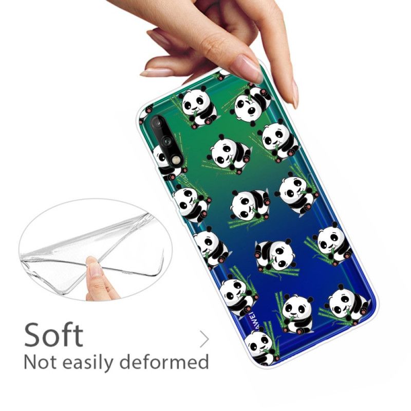 Etui Huawei P40 Lite E / Y7p Małe Pandy