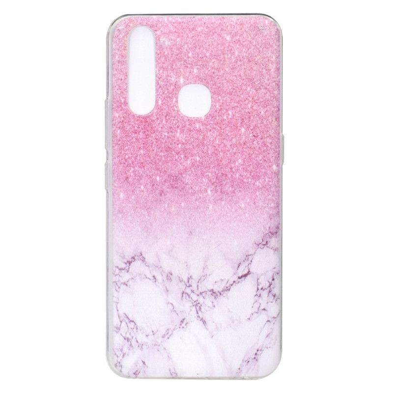 Etui Huawei P40 Lite E / Y7p Marmur