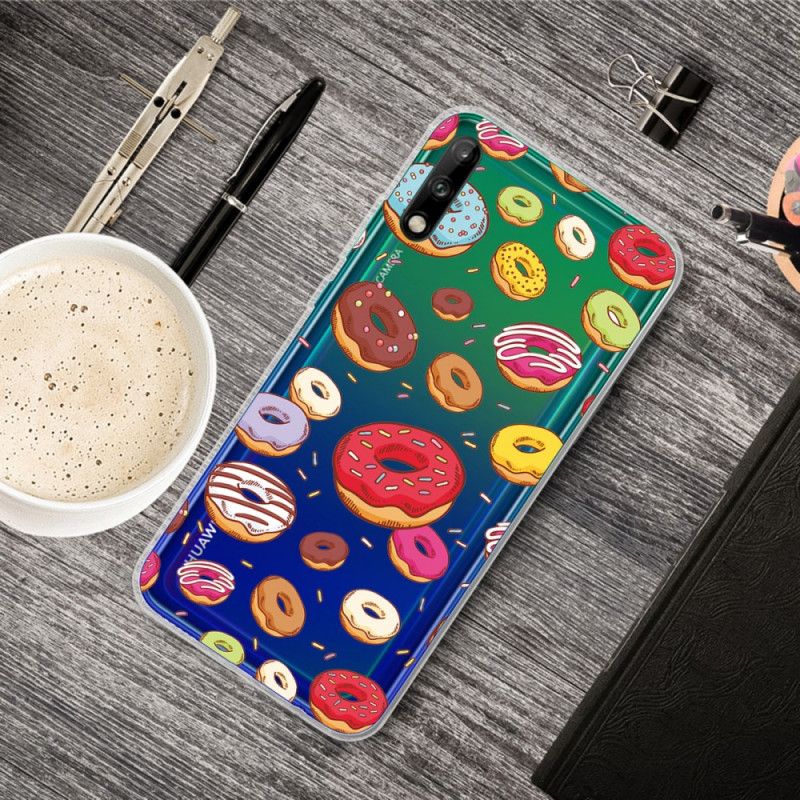 Etui Huawei P40 Lite E / Y7p Pączki Miłości Etui Ochronne