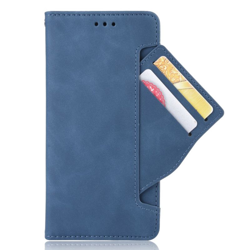 Etui Folio iPhone X Czerwony Czarny Karta Wielofunkcyjna Pierwszej Klasy Etui Ochronne