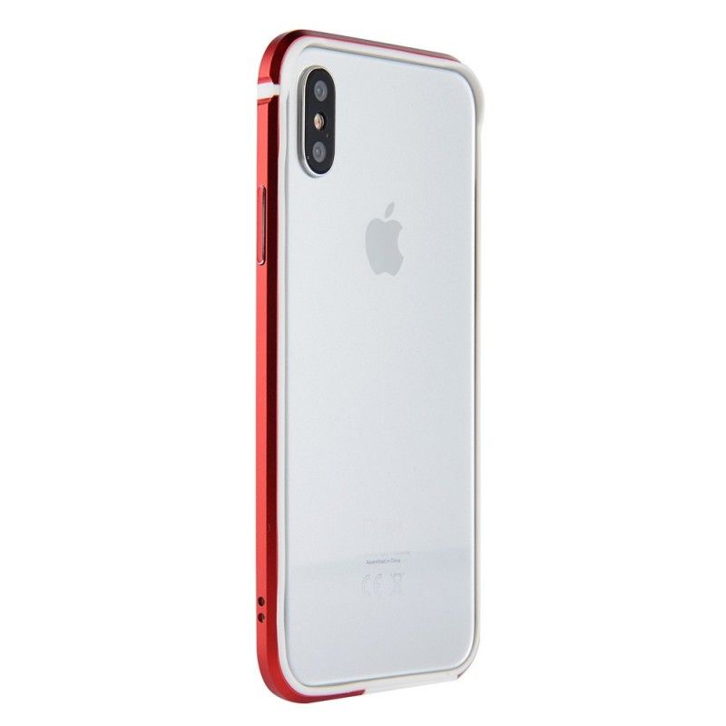 Futerały iPhone X Czerwony Biały Stop Sulada