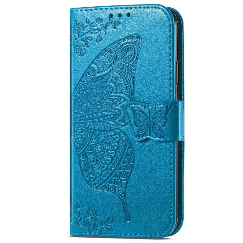 Etui Folio Realme C63 Barokowy Motyl Etui Ochronne