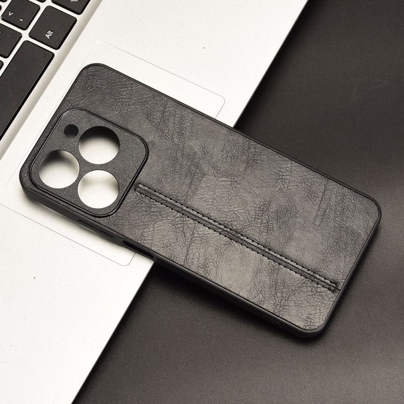 Etui Realme C63 Szyte Imitacje Skóry