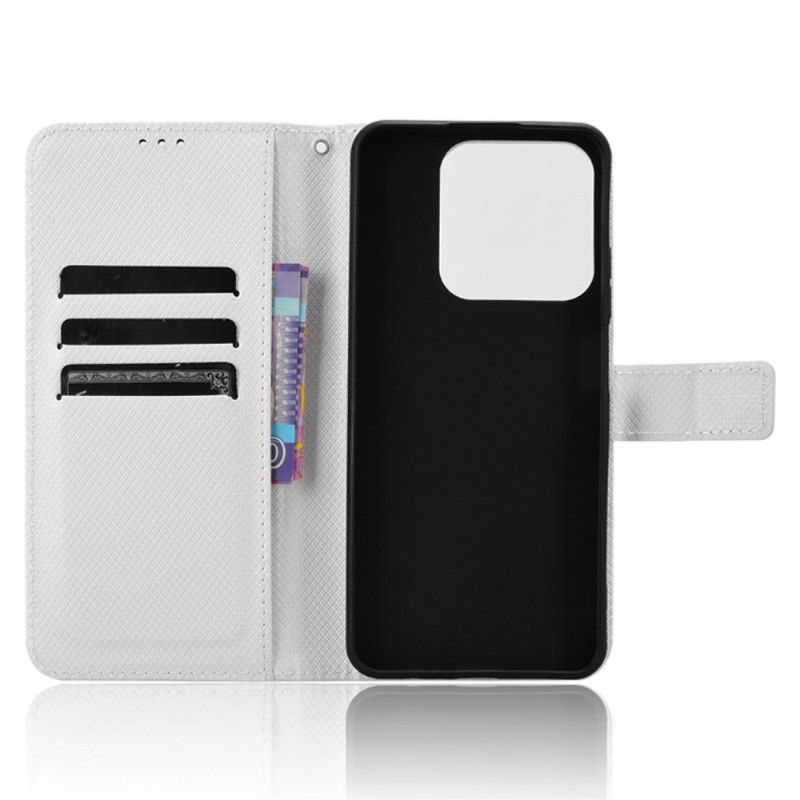 Skórzany Futerał Realme C63 Etui Na Telefon Punkty Na Pasek